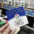  Italian Google Review NFC Plate, NTAG215 acrylic plate, 100x100×1.3mm 