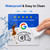 German Google Review Black NFC Plate, NTAG215 acrylic plate, 100x100×1.3mm 
