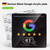 German Google Review Black NFC Plate, NTAG215 acrylic plate, 100x100×1.3mm 