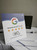 Multilingual German French Spanish Google Review NFC Stand, NTAG215 PVC Stand, 120x140mm 