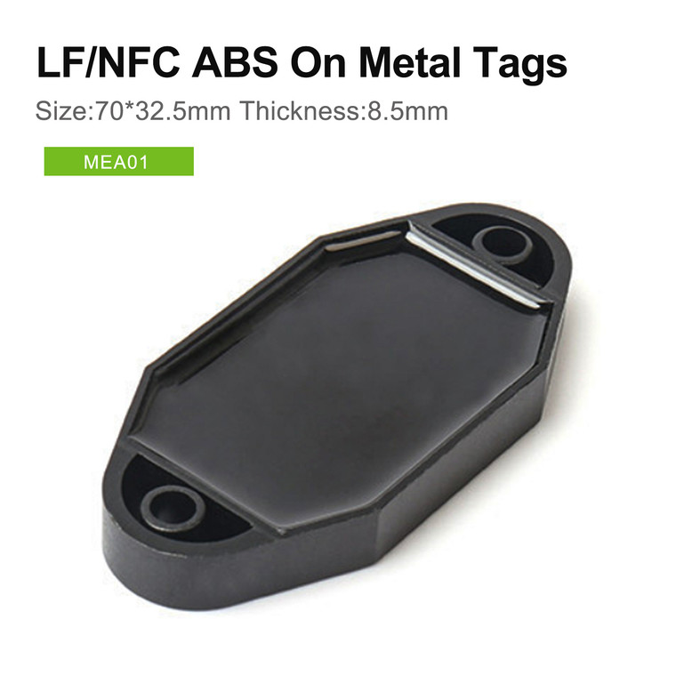 MEA01 | On Metal Tag in 125Khz EM or NFC, custom 