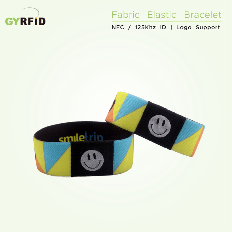 WRA14 | Stretchable Watch in Fabric Band with NFC/ MIFARE
