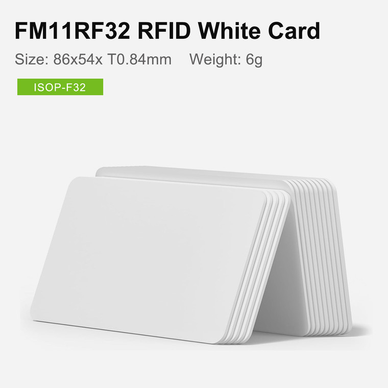 FM11RF32 White Card,  MIFARE 4K Compatible | In Stock