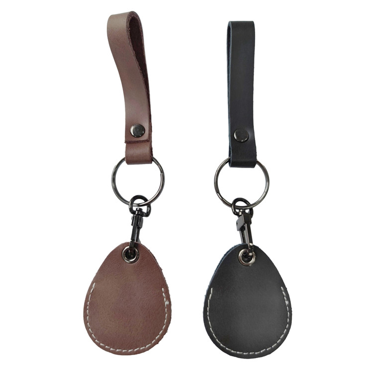 KEL17 - New Leather NFC Keyfobs, NFC Fob leather Holder