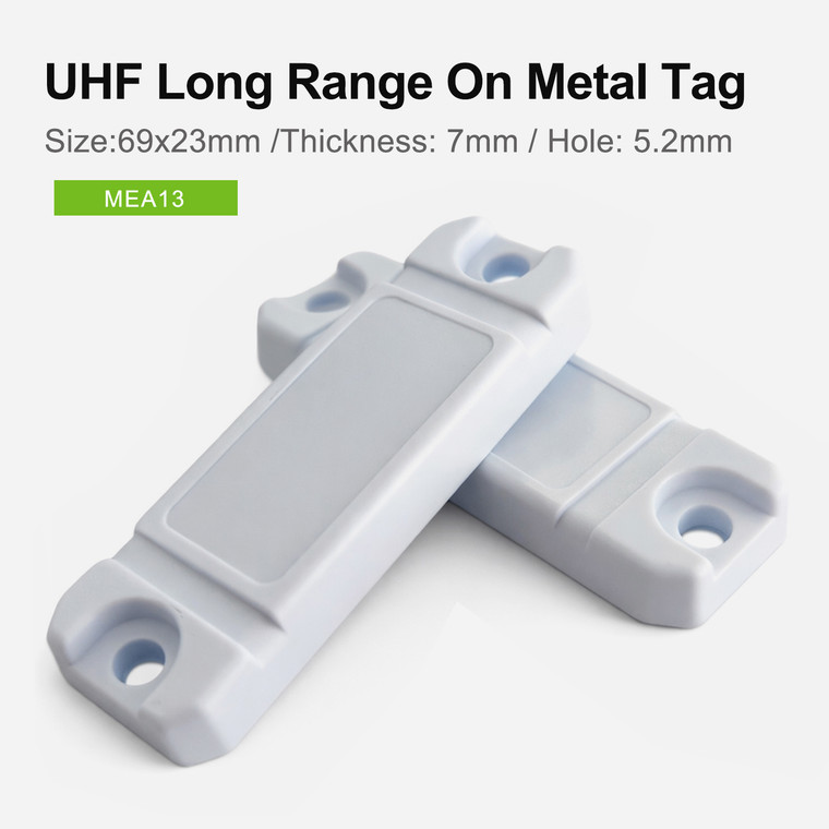 MEA13 | UHF RFID On Metal Tag, 69x23mm, 10m Long Range