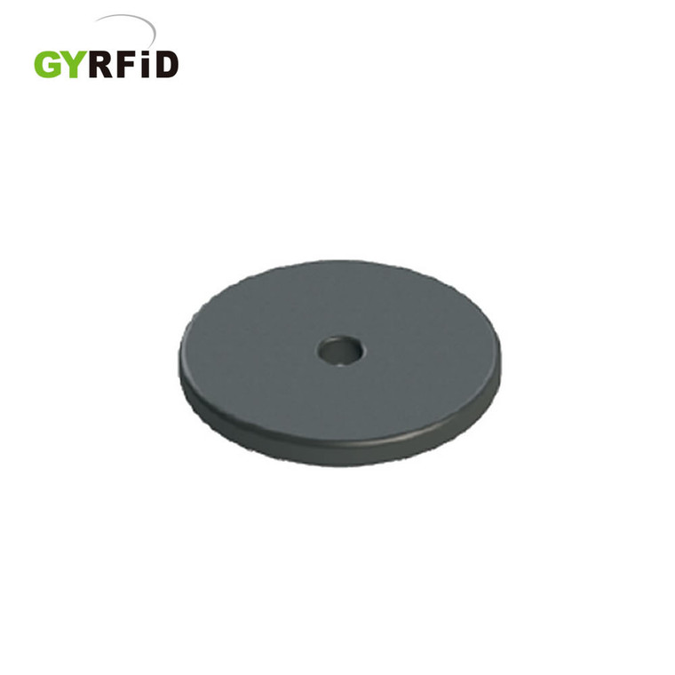 30mm with 5mm hole, PPS Laundry NFC Tag, High Temp resist 100℃ 