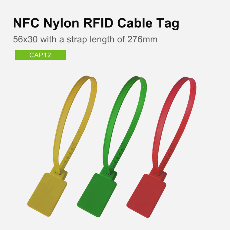 CAP12 | Nylon RFID Cable Tag in NFC, 125Khz rfid