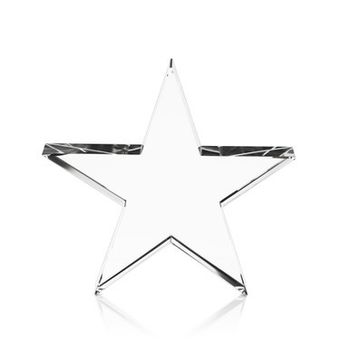 Personalised 6" Crystal Star