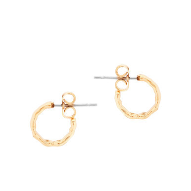 TC MINI HOOP EARRING GOLD