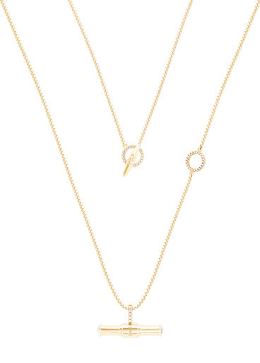 TOGGLE PENDANT GOLD