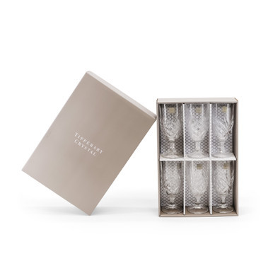 Belvedere S/6 Footed Water Glasses