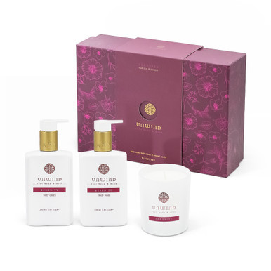 Unwind - Serenity S/3 (Bodywash, Body Cream & Candle)