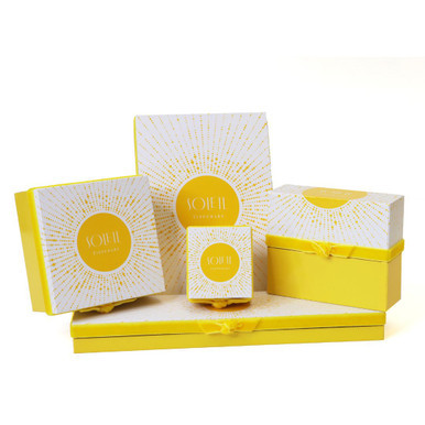 Soleil Sun With Face Stud Earrings Rose Gold -