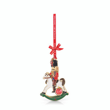 Nutcracker on Horse Gem Decoration
