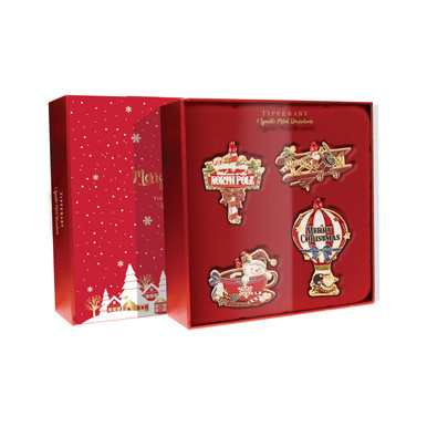 Sparkle S/4 Christmas Decorations (North Pole, Teacup, Biplane, Balloon Sleigh)