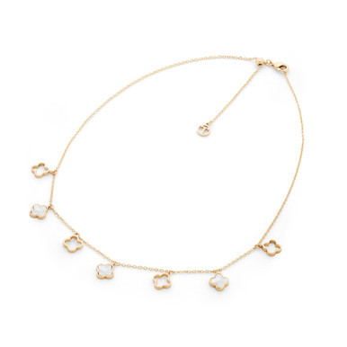 Tc Fleur Collection 7 Fleur Necklace Gold