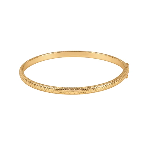 TC Snake Skin Bangle Gold