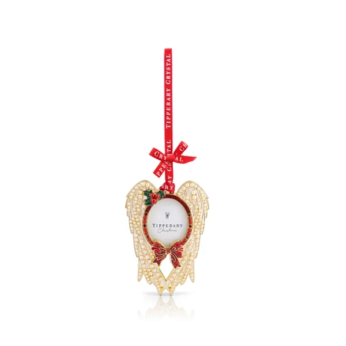 NEW Pearl Angel Wings Photo Frame Christmas Decoration