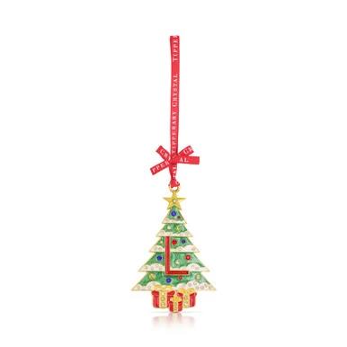 Alphabet Christmas Tree Decoration - Letter L