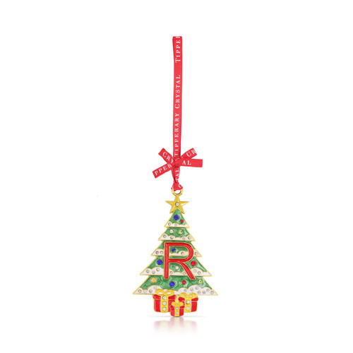 Alphabet Christmas Tree Decoration - Letter R