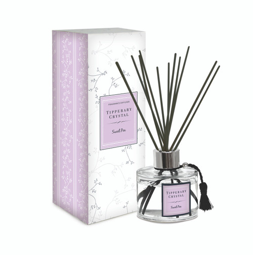 Sweet Pea Fragranced Diffuser Set