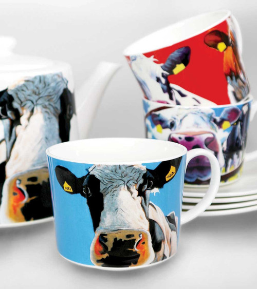 Eoin O Connor Set Of 4 Cappuccino Cups