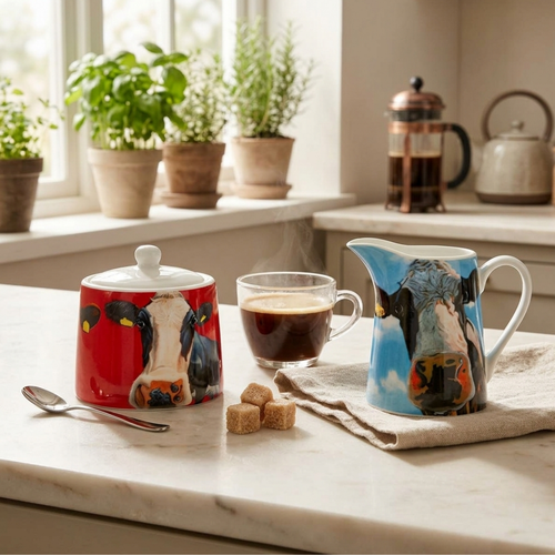 Eoin O Connor Creamer & Sugar Pot Set