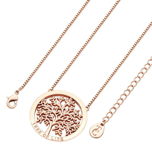Rose Gold Polished Round Circle With Tol