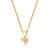 ROMI GOLD POPCORN CHAIN NECKLACE