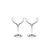 Eternity S/2 Crystal Cocktail Glasses - Coupe 340ml