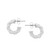 TC ROPE EARRINGS SILVER