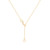 TC PEARL & SILVER CIRCLE PENDANT GOLD