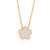 Le Fleur Collection Pink Pendant Yellow Gold