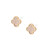 Tc Fleur Collection Pave Stud Earrings Gold