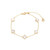 Tc Fleur Collection 5 Mop Fleur Bracelet Gold