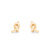 TC Love Knot - Knot Stud Earrings Gold