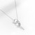 TC Love Knot - Circle & Knot Pendant Silver