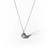 TC Love Knot - Pave Knot Pendant Silver