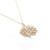 Tc Under The Sea - Coral Pendant Gold