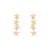 Tc Under The Sea - Starfish Drop Earrings Gold