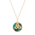 Trinity - Shell Trinity Knot Pendant Gold