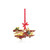 Sparkle Santa in Bi-Plane Decoration