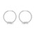 Tc Snake Hoop Earrings & Snake Silver