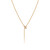 TC Snake Ball Chain & Snake Head Necklace Gold