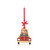 NEW Sparkle Merry Christmas Set of 4 Decorations