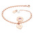 Three Charm Ball Chain Bracelet