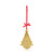 Alphabet Christmas Tree Decoration - Letter L Back