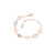 HEART BRACELET, HEART ICONS - ROSE GOLD