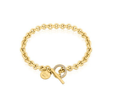 ROMI GOLD CIRCLE CHAIN BRACELET