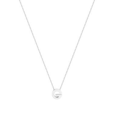 STERLING SILVER TIPPERARY LETTER "G" PENDANT